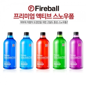 [Fireball] 시즌2 파이어볼 프리미엄 액티브 스노우폼 1리터 폼샴푸